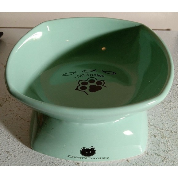 Cats Hand Gift for your Cat Ceramic Boul - Picture 2 of 5